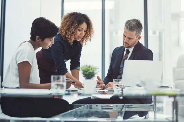 We all have our own goals to improve Shot of a group of businesspeople having a meeting in the boardroom